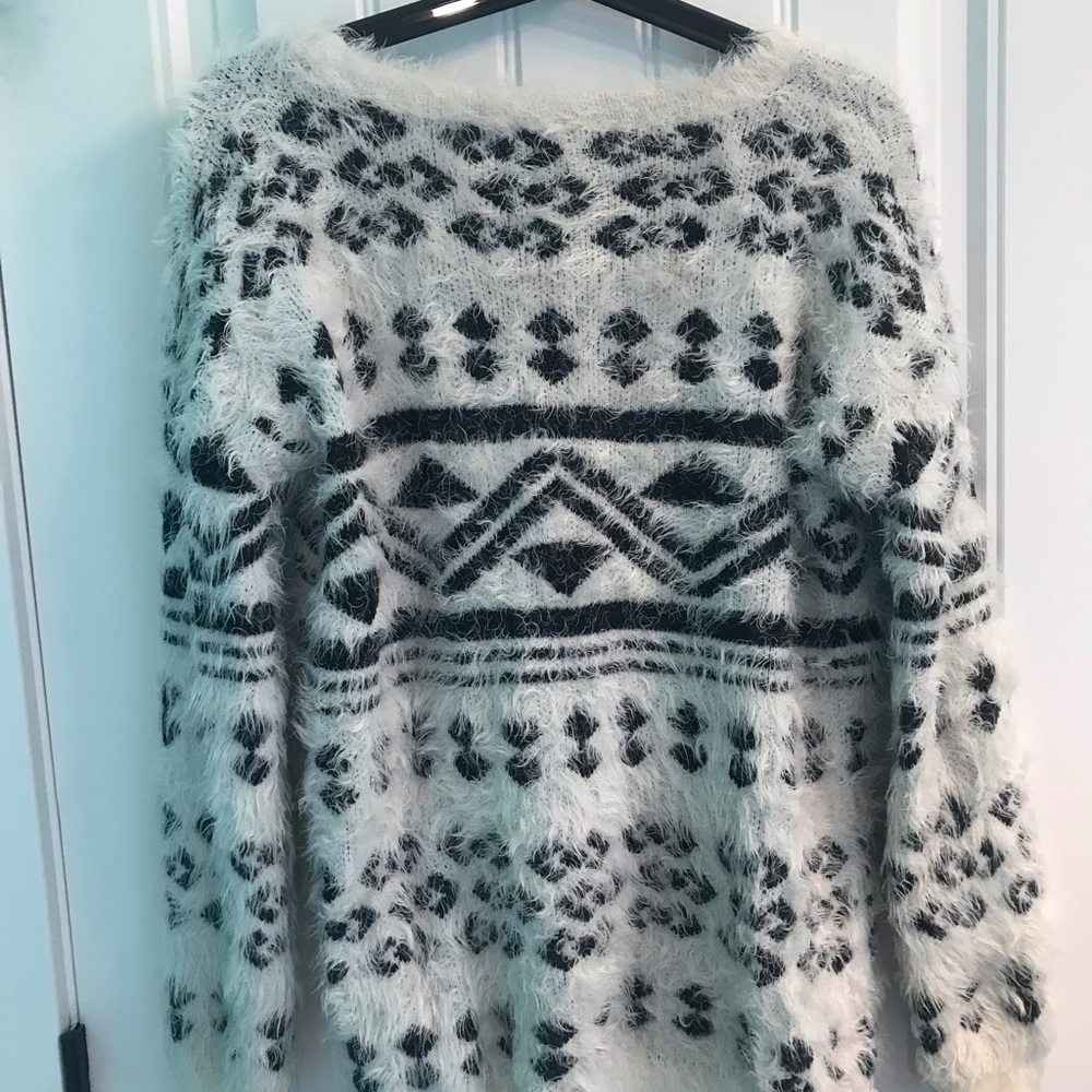 Fuzzy sweater